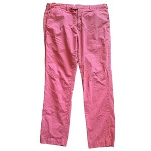 Polo Ralph Lauren Mens Slim GI Fit Pink Pima Cotton Chino Pants 35x30 RN41381